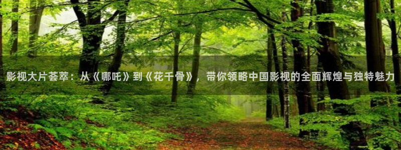 大地资源影院在线观看：影视大片荟萃：从《哪吒》到《花千骨》，带你领略中国影视的全面辉煌与独特魅力