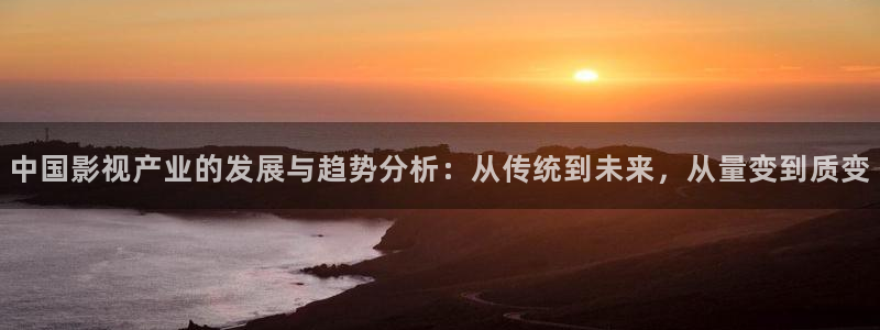 大地,影院：中国影视产业的发展与趋势分析：从传统到未来，从量变到质变